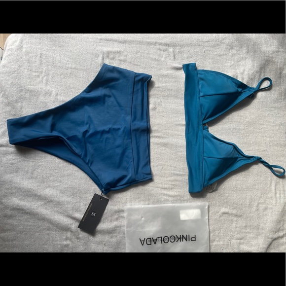 Pinkcolada High waisted bottom + Zaful top - Picture 1 of 2